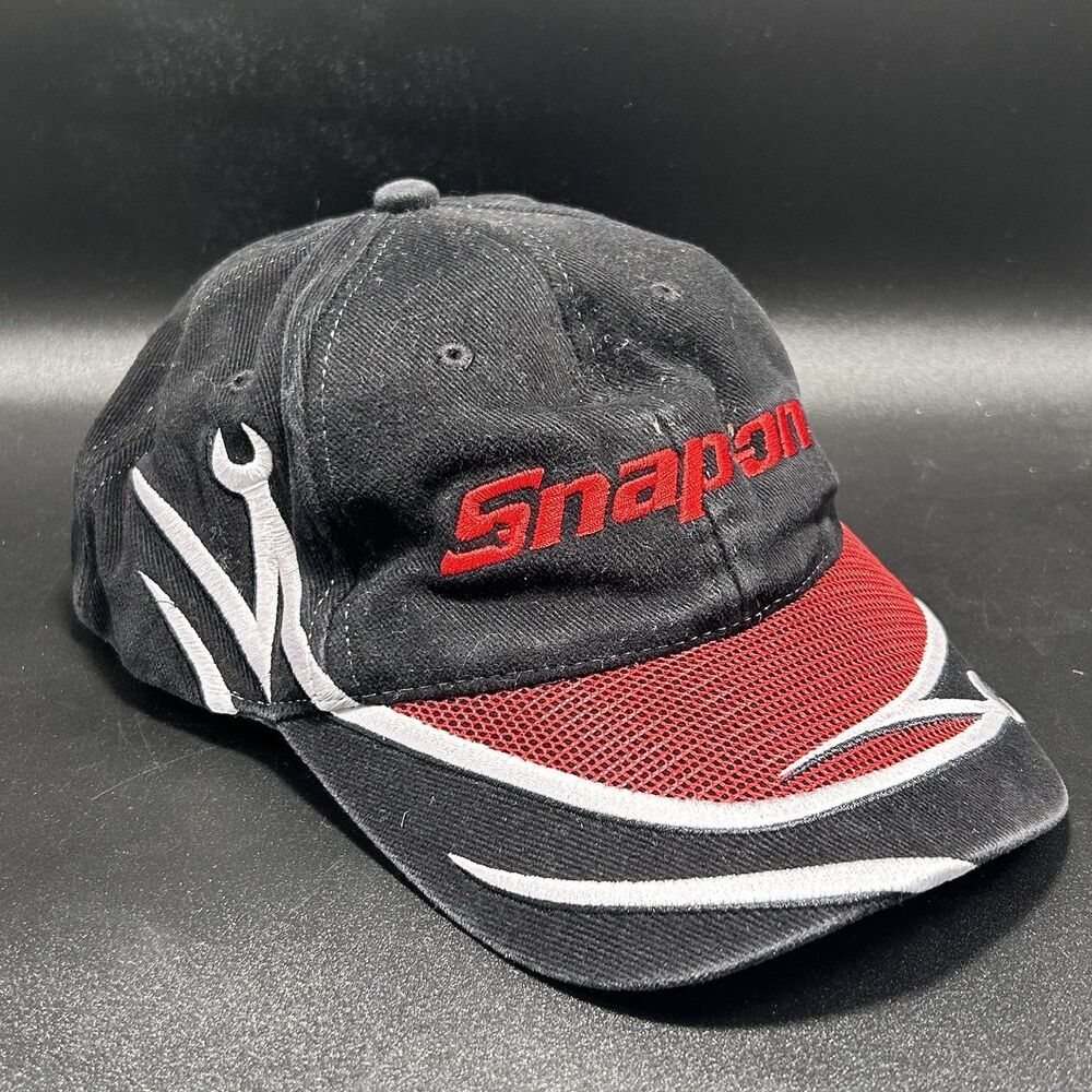 Snap On Baseball Cap Unisex Adjustable Hook Loop Embroidered K-Products